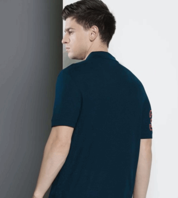Polo Collar Moisture Wicking T-shirt - Image 4